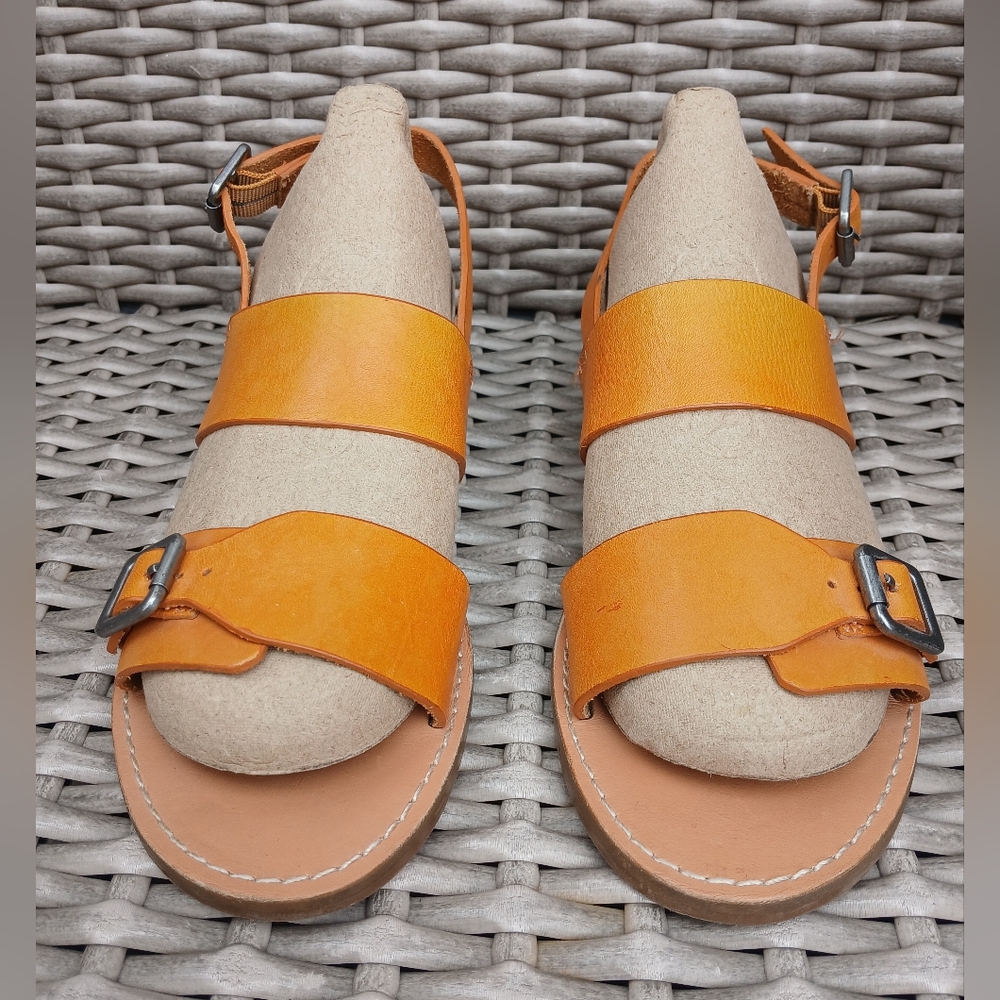 Madewell Leather Sandals with Buckle